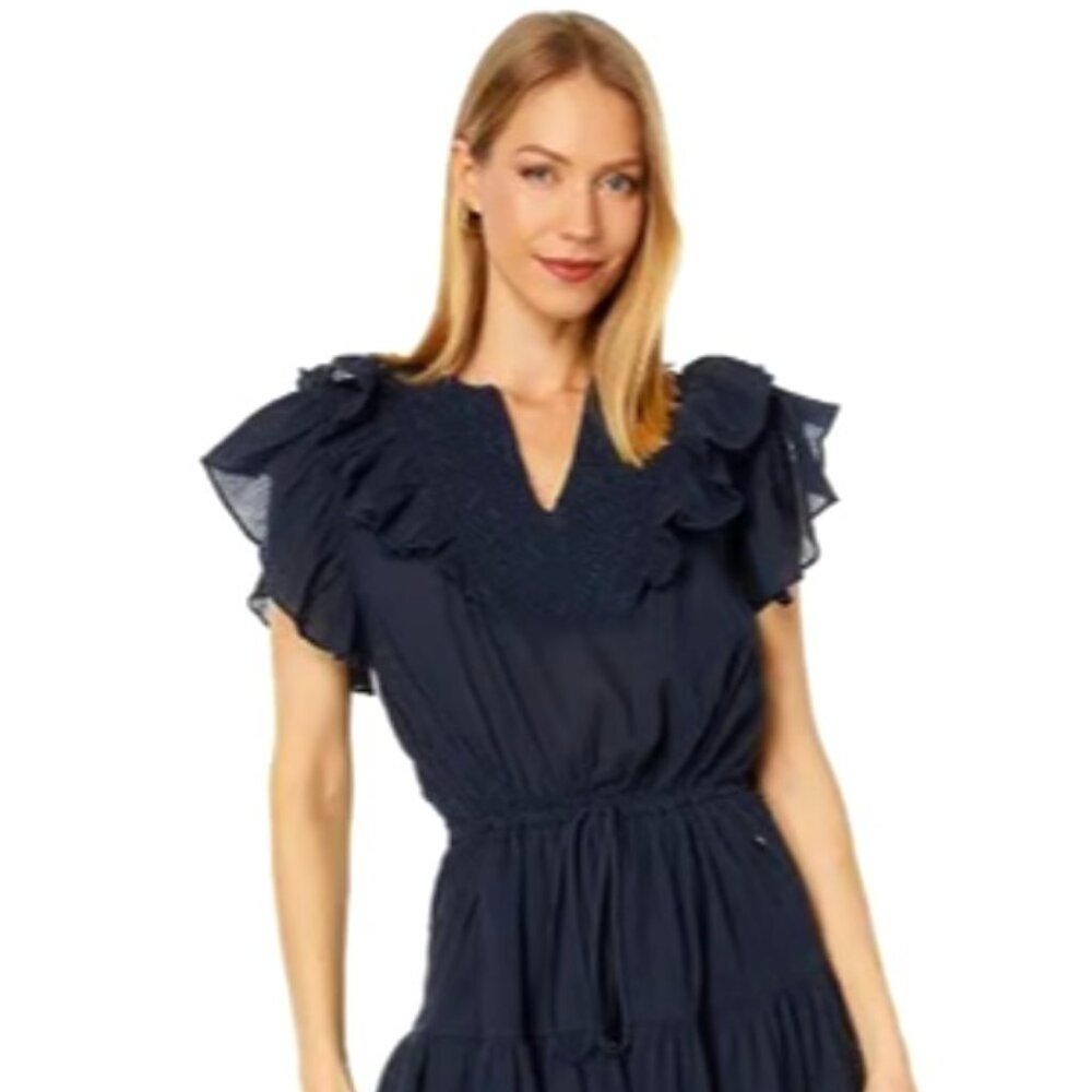 Tommy Hilfiger Tiered Rujffle Dress